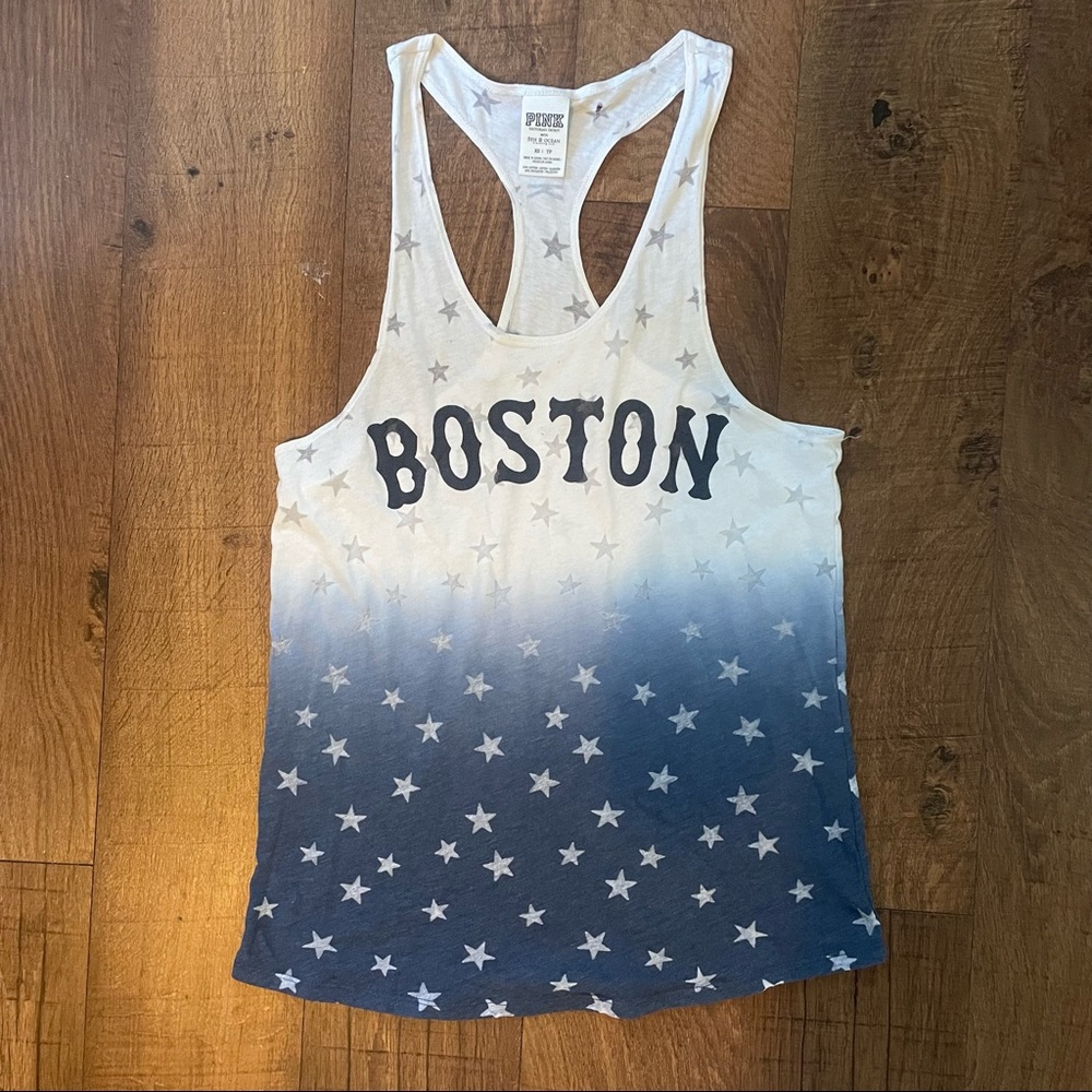 Boston Red Sox love pink tank